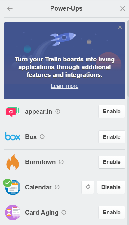 Burndown for Trello Power-Up