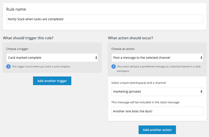 Rindle Slack Automation